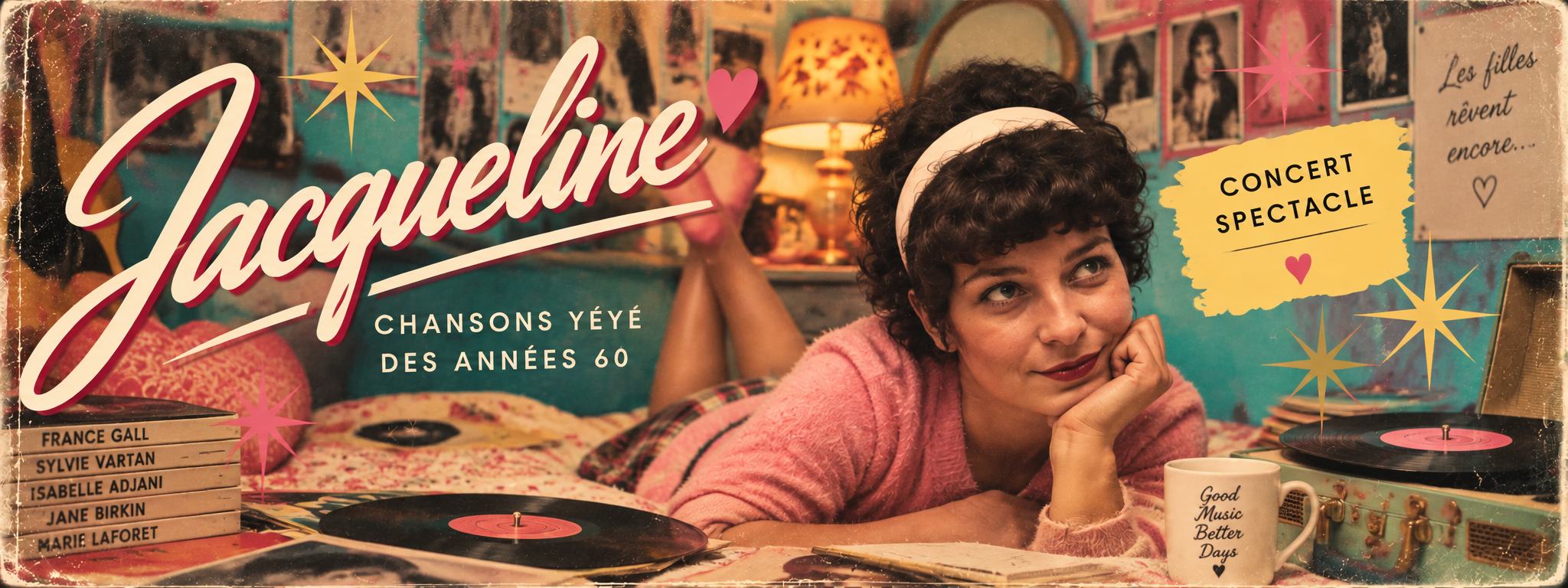Jacqueline concerts spectacle yéyé années 60