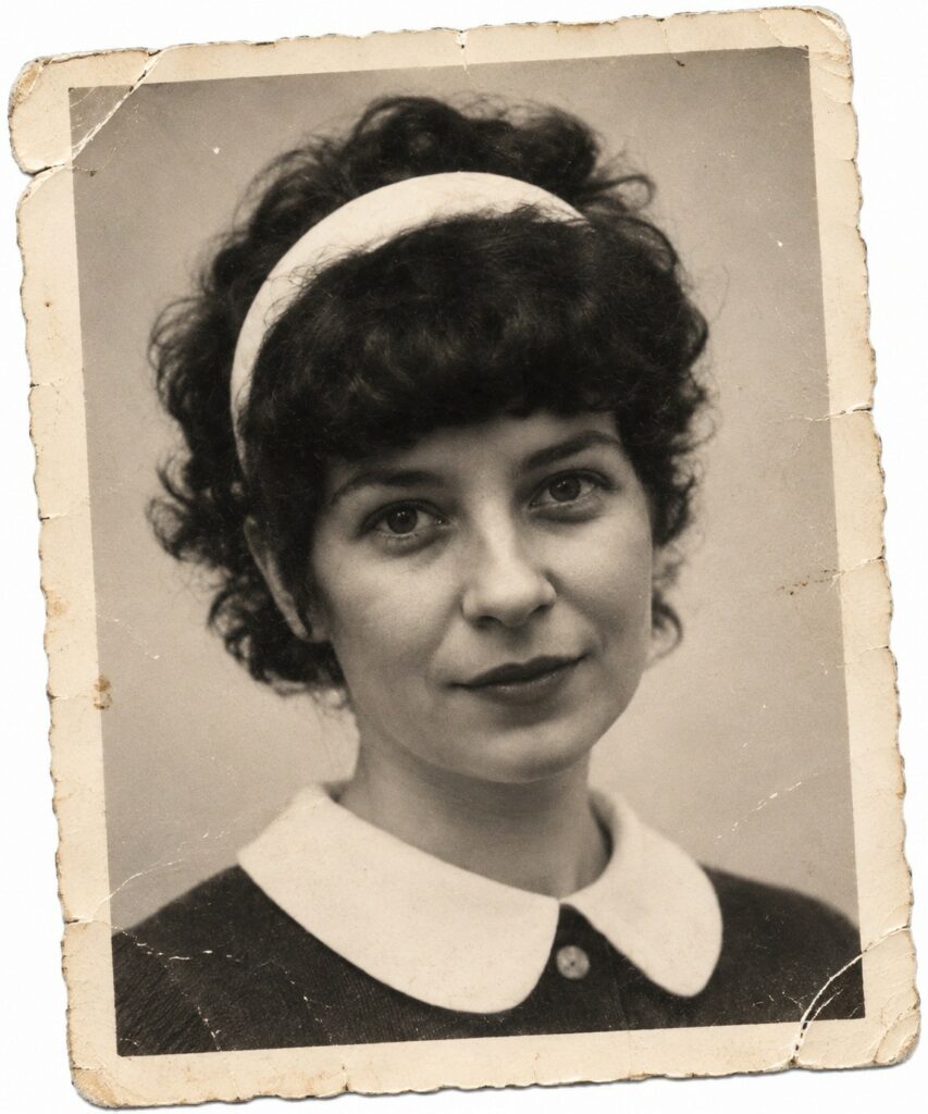 Jacqueline, chanteuse yéyé contemporaine interprétant des chansons françaises des années 60